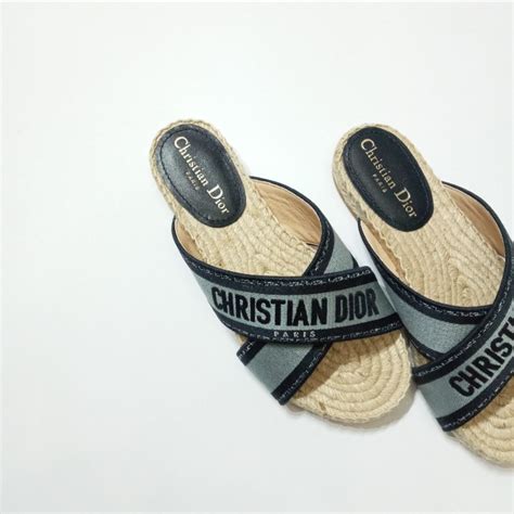 espadrillas christian dior|christian dior slides on sale.